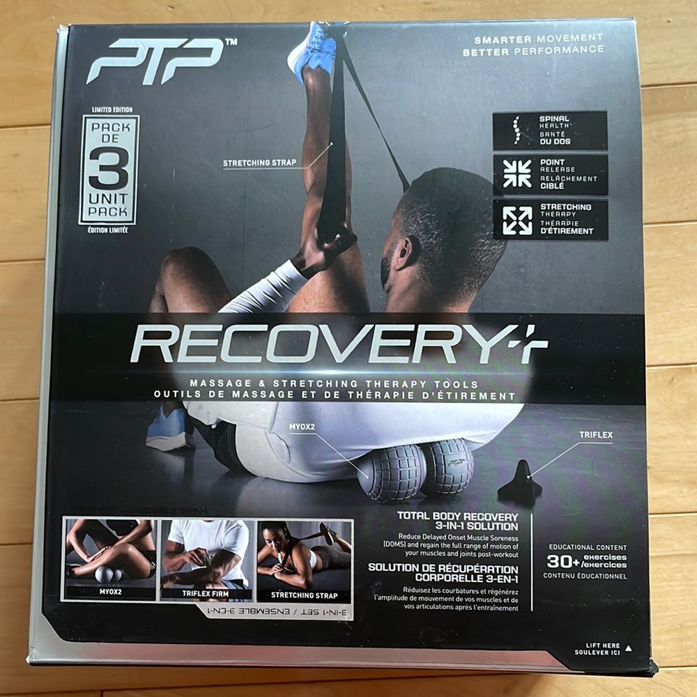 PTP Recovery+ Therapy tools